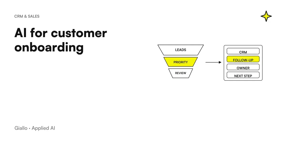 AI for customer onboarding: what steps to automate from welcome to signature