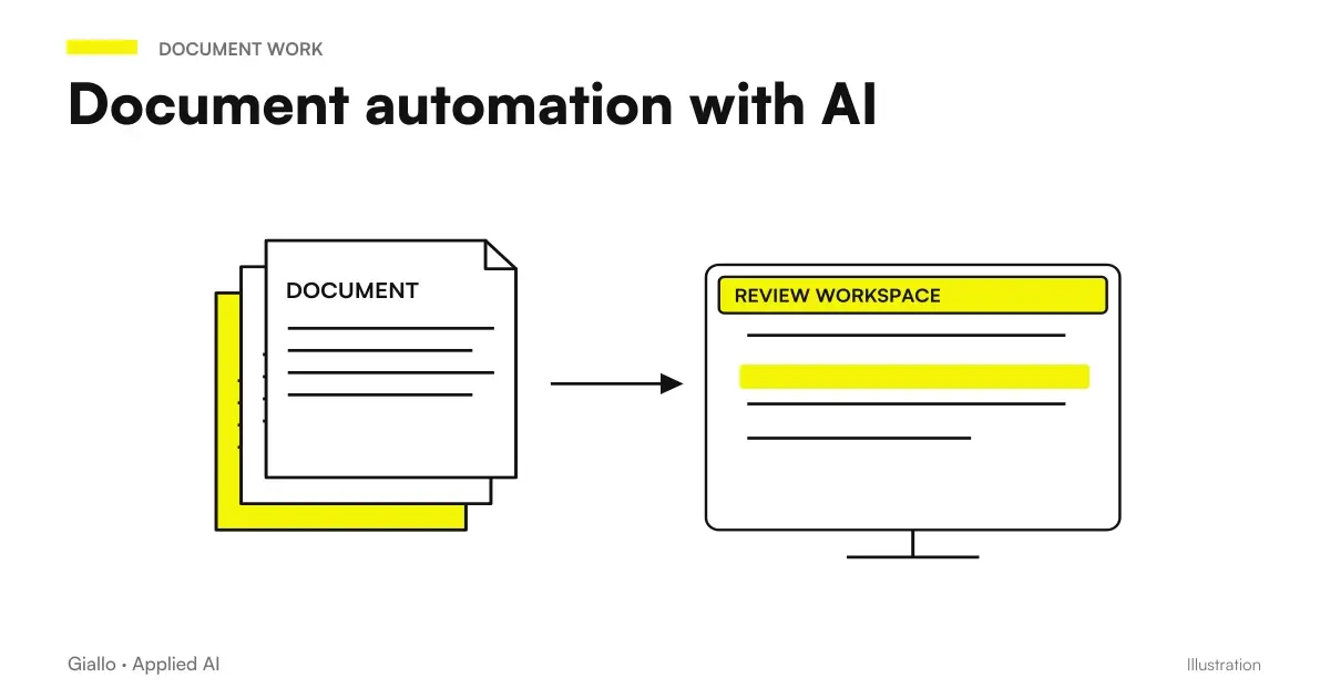 Document automation with AI: automatic contract generation, forms and PDFs for Italian SMEs