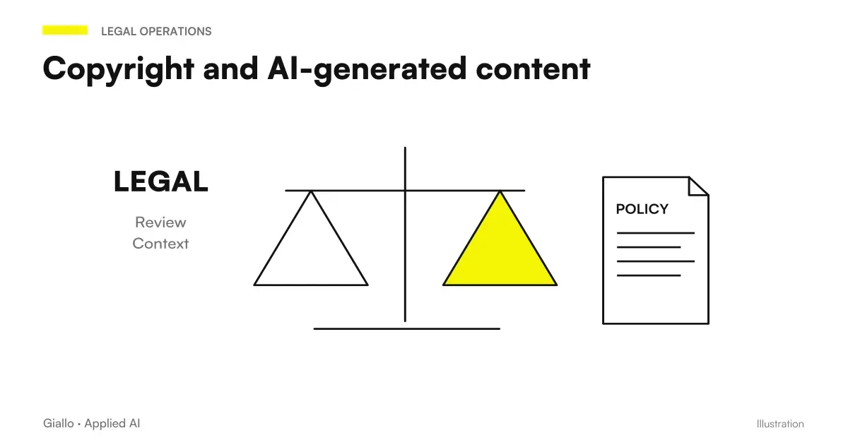 Artificial intelligence generated content rights scheme