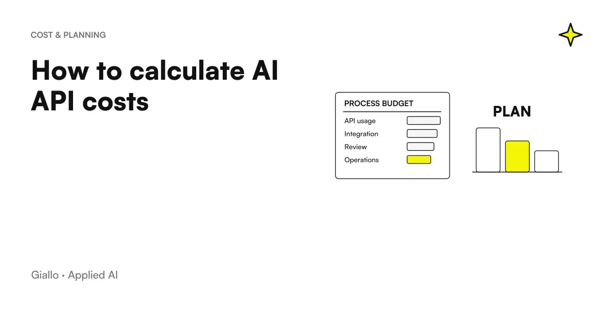 How to calculate the cost of AI APIs based on token consumption