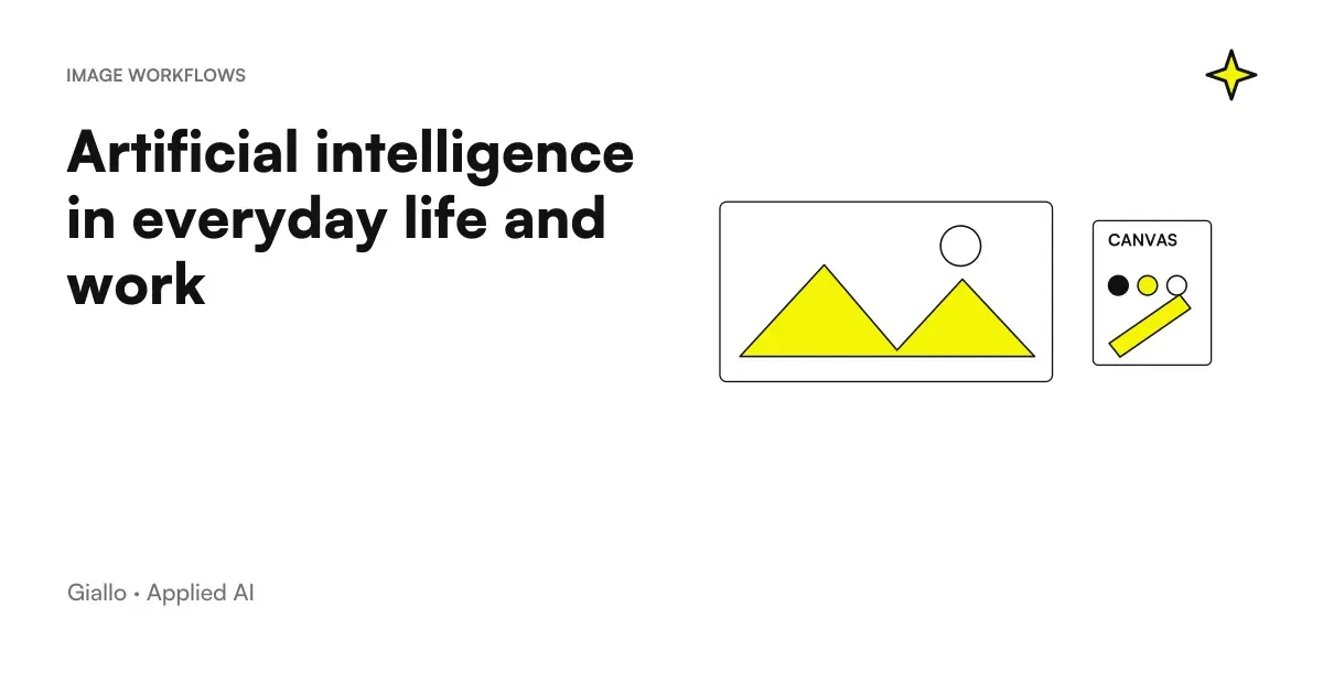 Examples of artificial intelligence in everyday life and at work: mail, navigator, telephone, office, factory, health and public administration