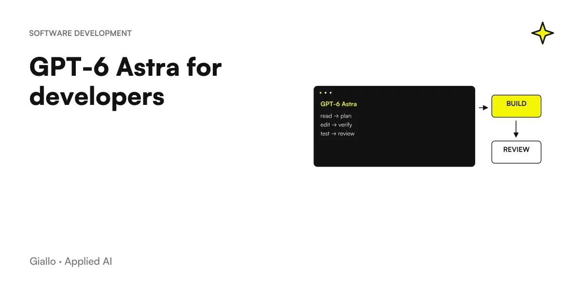 GPT-6 Astra for programming: benchmark coding by comparison