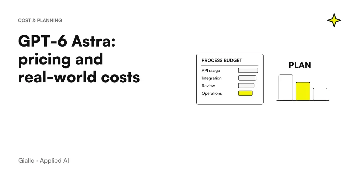 Official GPT-6 Astra prices per million tokens
