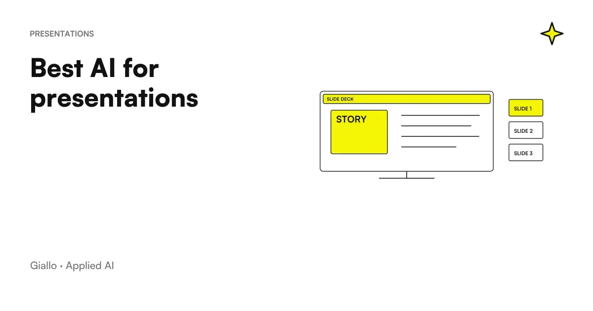 Best AI for presentations: tools to create professional slides