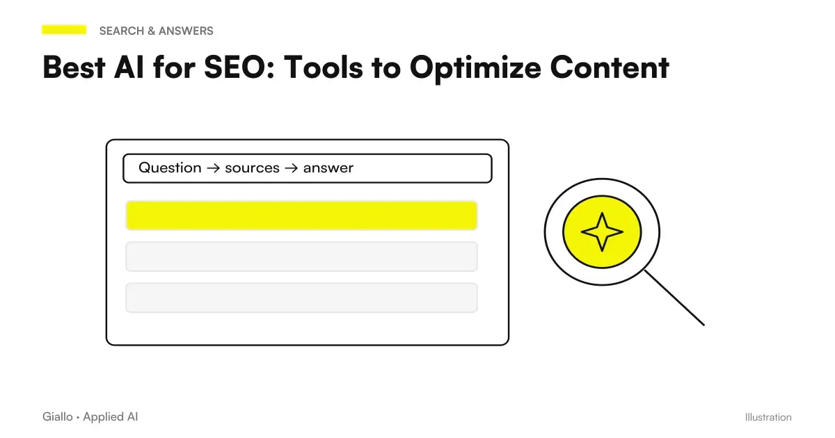 Best AI Tools for SEO and Content Optimization