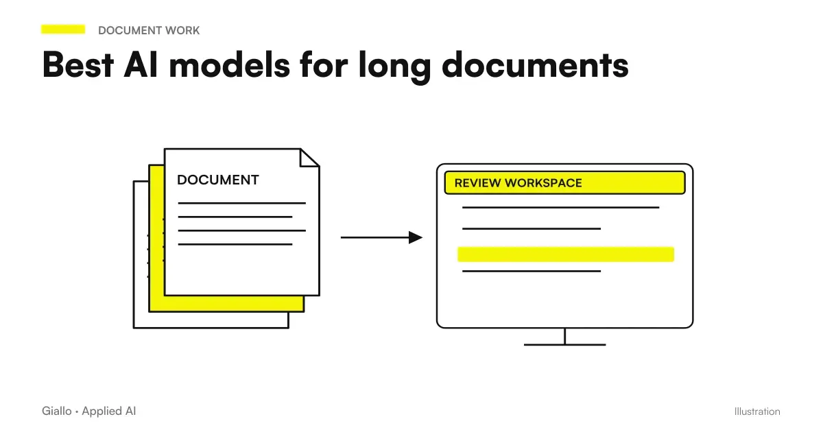 Comparison of the best AI models for long documents: Claude, Gemini and ChatGPT comparison on context, quotes and privacy