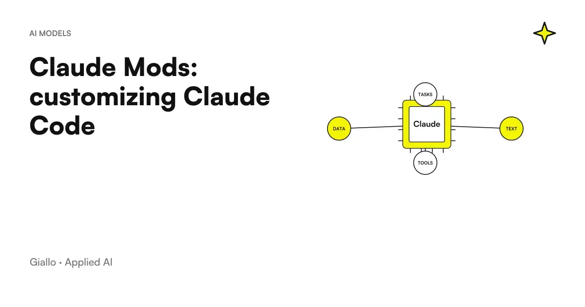Mods Claude: what they are and how they connect to Claude Code's interface, events and tools