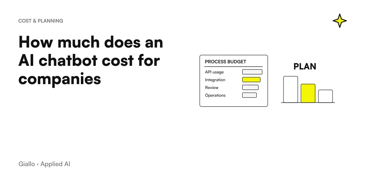 Cost comparison between subscription chatbots and custom AI chatbots
