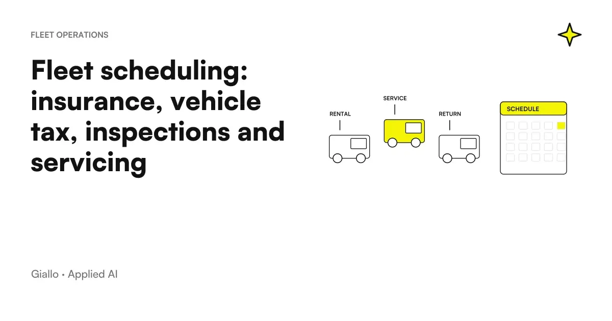 Fleet Expiry: Insurance, Stamp, Review and Cutting with Status Levels