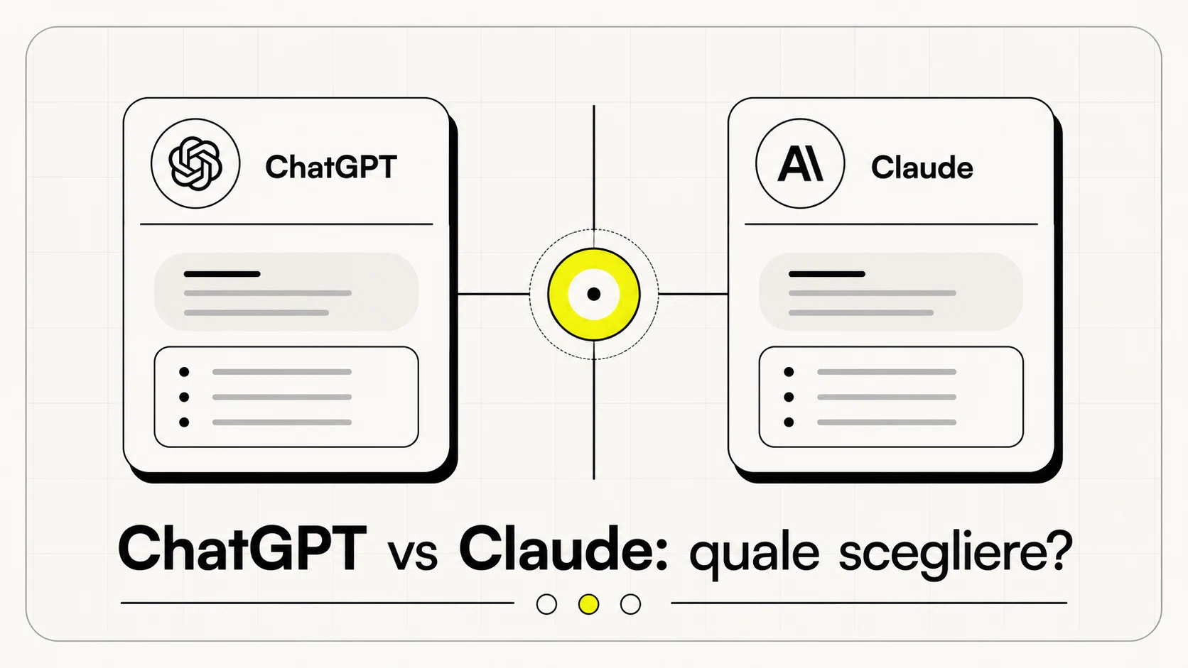 Confronto ChatGPT vs Claude: due assistenti AI a confronto su scrittura, documenti, codice e privacy