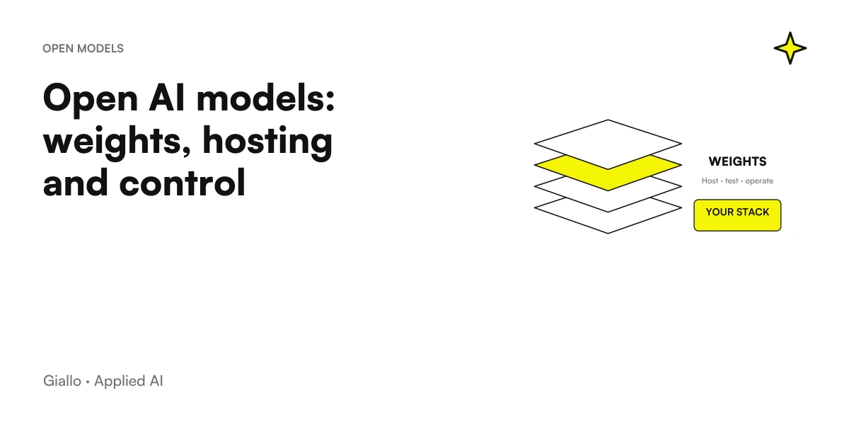 Schematics of an open source AI model hosted on its own servers for data control